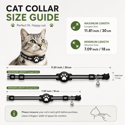 GPS Smart Pet Tracker Collar for Cats & Dogs | Compatible with iOS and Android