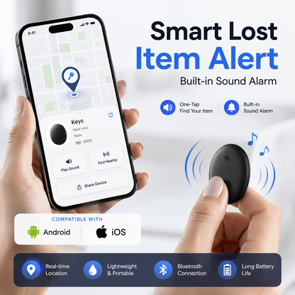 GPS Smart Pet Tracker Collar for Cats & Dogs | Compatible with iOS and Android