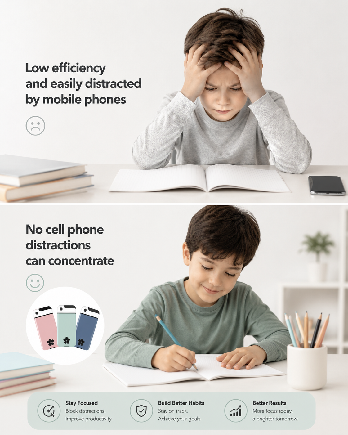 Phone Timer Lock Box – Self-Control & Focus Timer for Smartphones, Study & Digital Detox