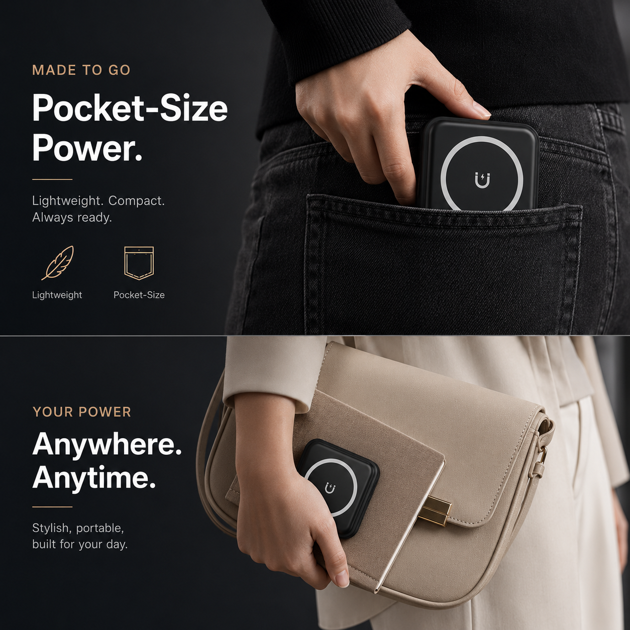 3-in-1 Magnetic Wireless Charging Station for iPhone, Apple Watch & AirPods | Foldable Fast Charging Dock