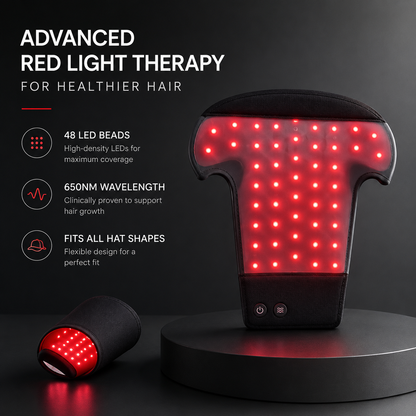 LED Red Light Hair Growth Cap | Scalp Therapy for Hair Loss Treatment