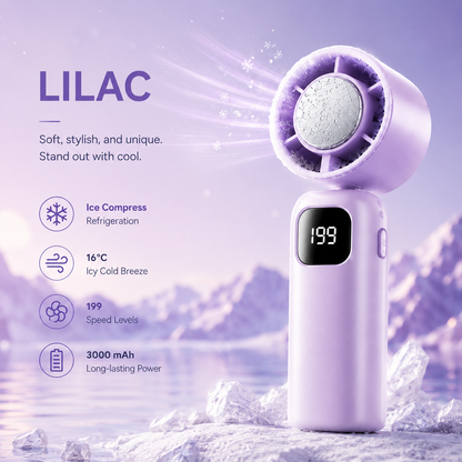 Portable TurboJet™ Mini Air Conditioner Fan | Ice Compress Refrigeration