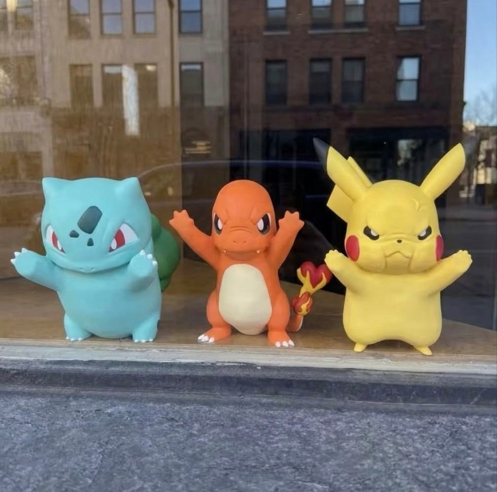 3D Printing Pokémon Cartoon Anime Figure Collectible Ornaments & Decor