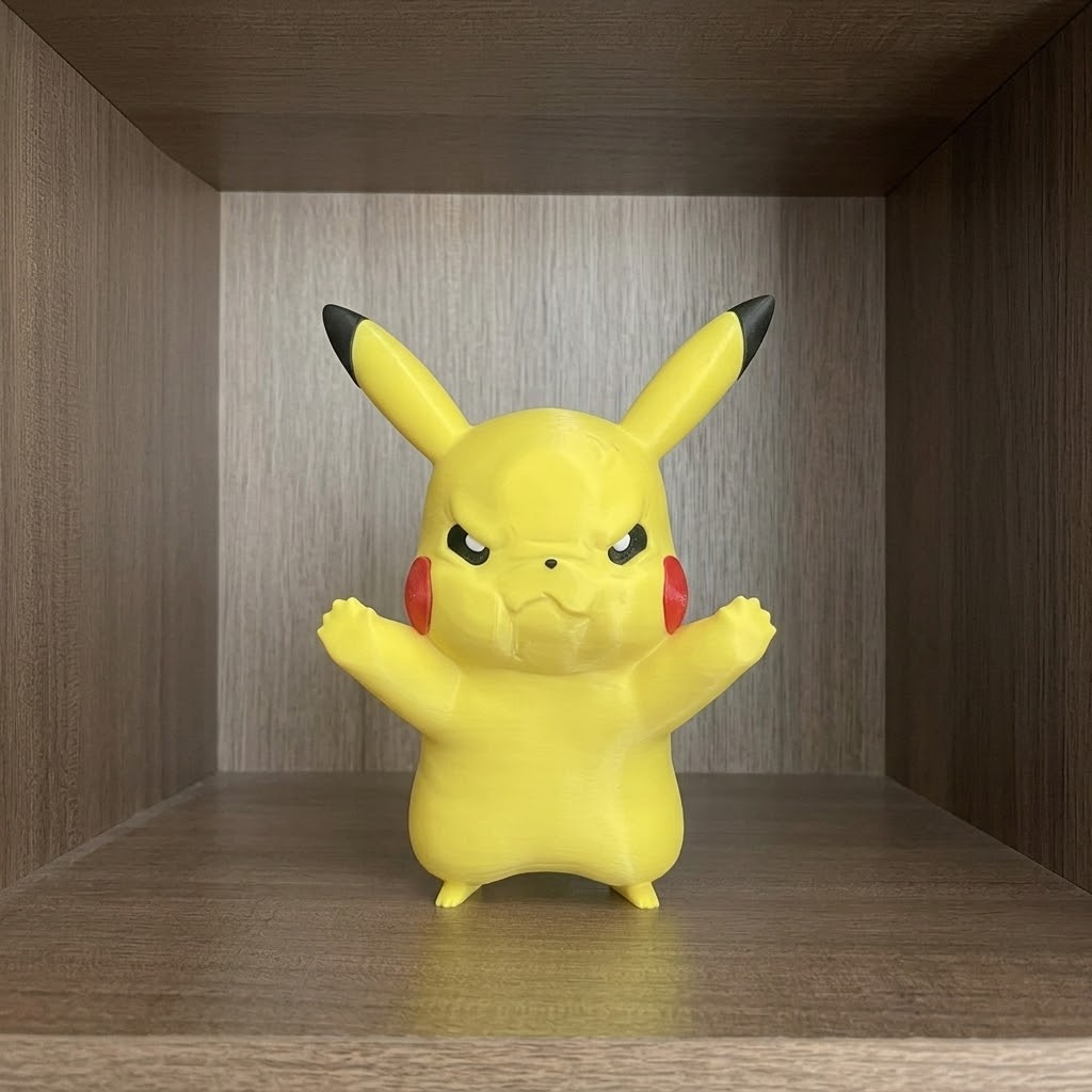 3D Printing Pokémon Cartoon Anime Figure Collectible Ornaments & Decor