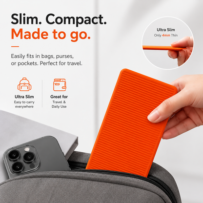 Flexible Silicone Device Stand for Phone, Tablet & Laptop | Ultra Slim, Portable & Non-Slip